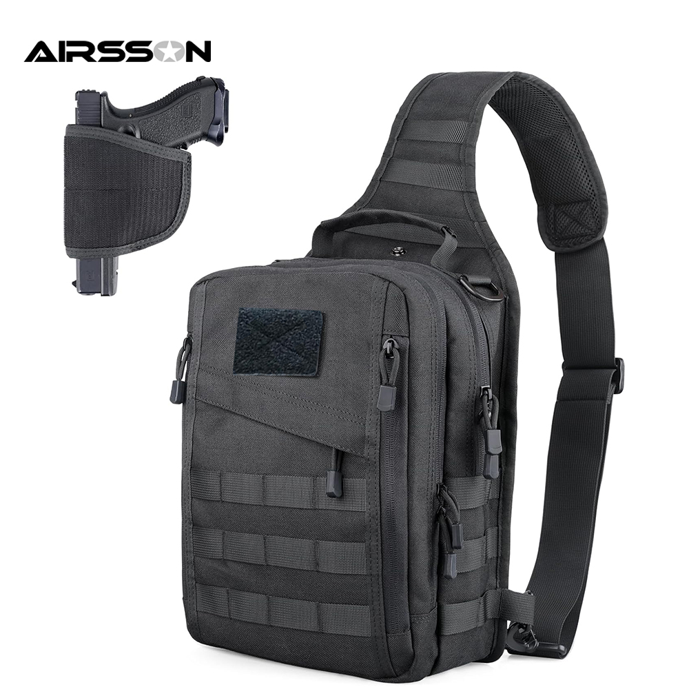 Edc Concealed Carry Sling Bag - Taktyczny plecak na ramię ukryta kabura