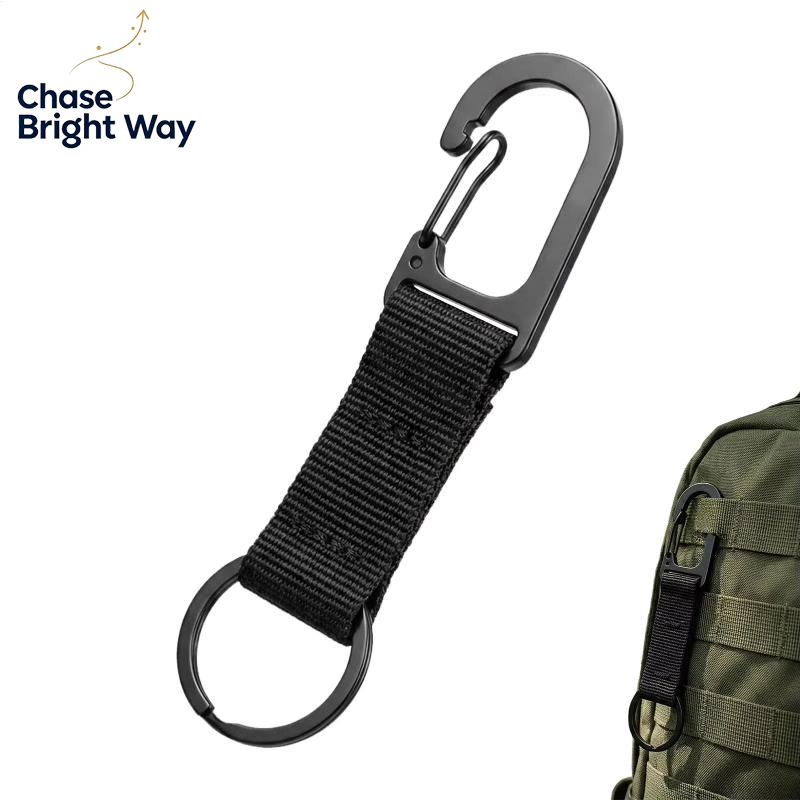 Edc Carry Clip - Mały, przenośny karabińczyk z zatrzaskiem, idealny